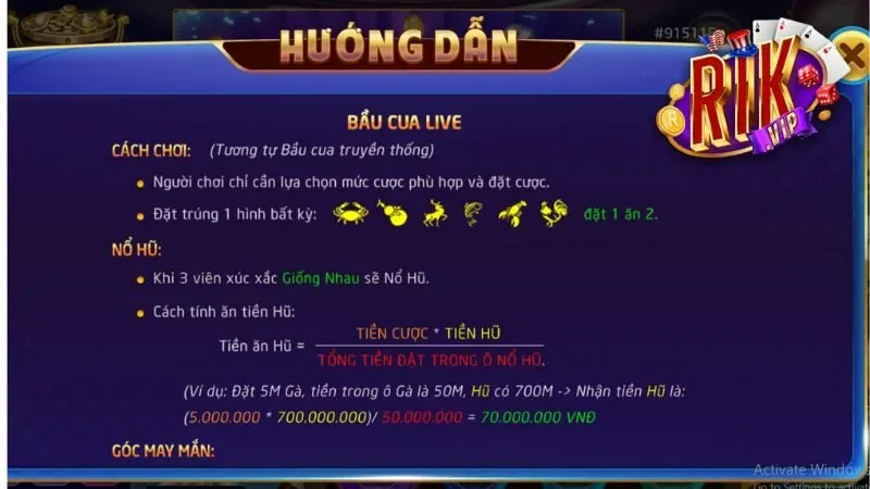 Hướng dẫn cách chơi Hướng dẫn cách chơi