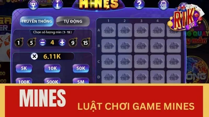 Luật chơi Mini game Mines Rikvip như thế nào? Luật chơi Mini game Mines Rikvip như thế nào?